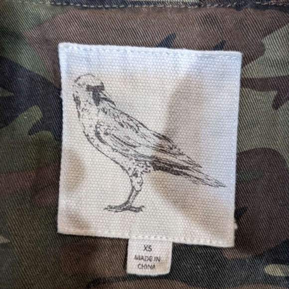 White Crow (Anthropology) Camouflage Utility Jacket. Size:. XS - Picture 11 of 11
